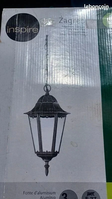 New inspire brand Zagreb model outdoor pendant light – photo 2